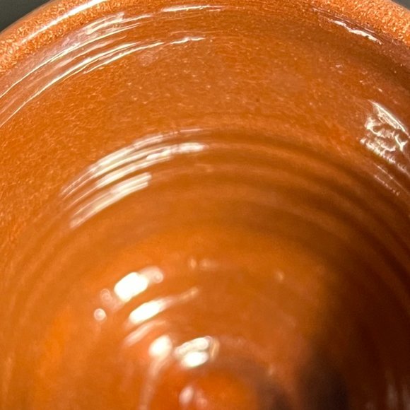 Costa Rica Handcrafted Earthy Brown Glazed Hand Painted Terracotta Mug Cup - Picture 7 of 7